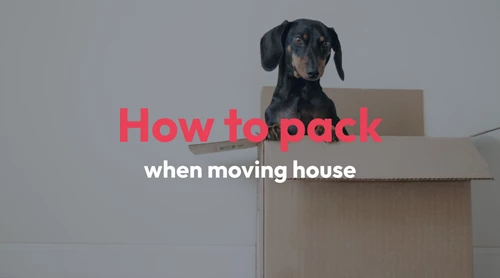 How to pack when moving house